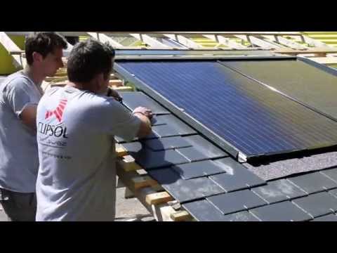 fixer-panneau-solaire-ardoise comment fixer panneau solaire sur toiture ardoise