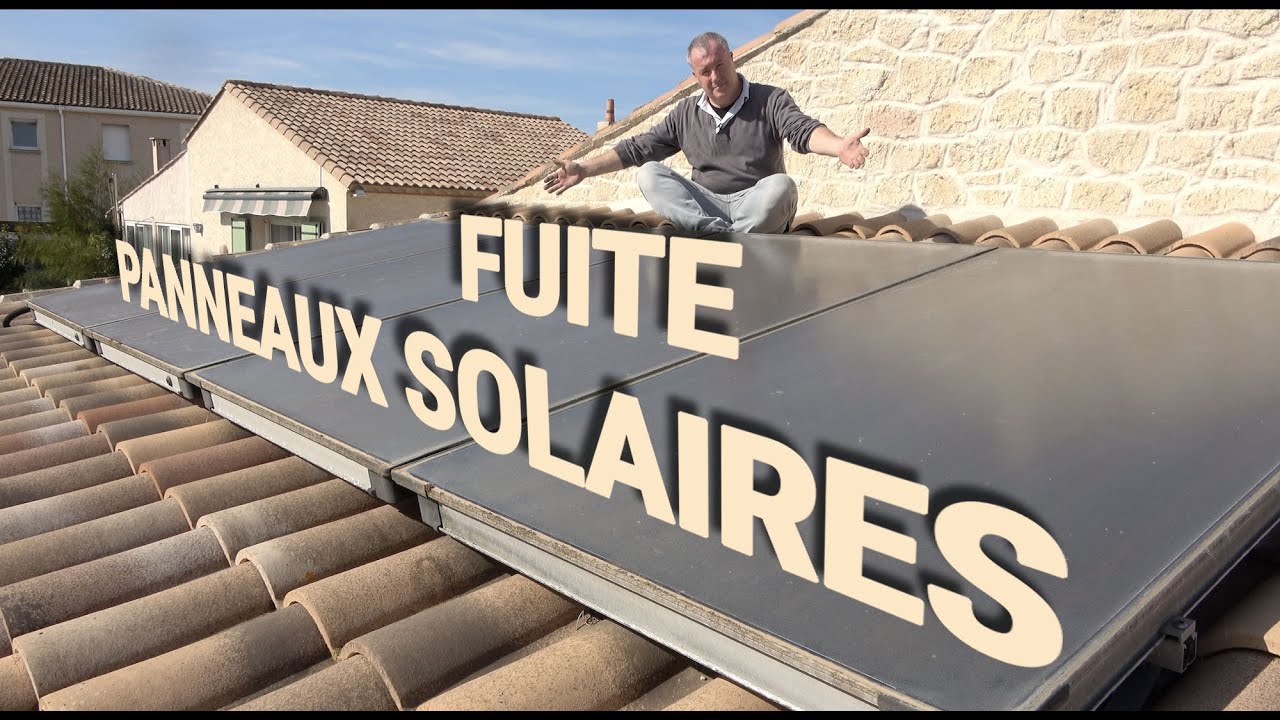 fuite-solaire-6 fuite panneau solaire thermique