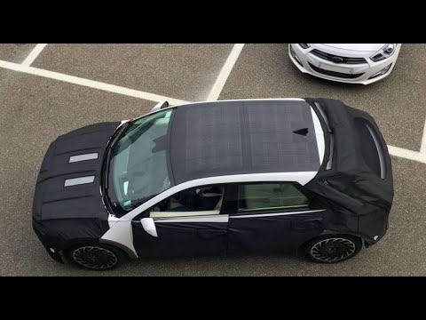 ioniq-5-solaire ioniq 5 panneau solaire