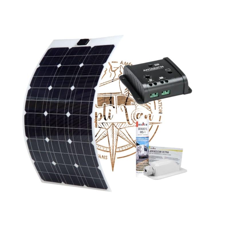 kit-panneaux-solaires-camping kit complet panneau solaire camping car