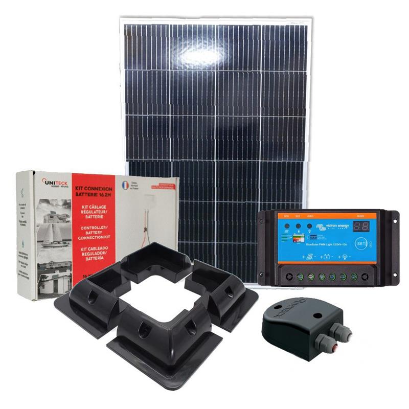 découvrez notre kit solaire 100w, la solution idéale pour alimenter vos appareils en toute autonomie. compact et performant, il est parfait pour le camping, les excursions ou comme source d'énergie d'appoint. profitez d'une énergie renouvelable et économique grâce à ce kit facile à installer et à utiliser.