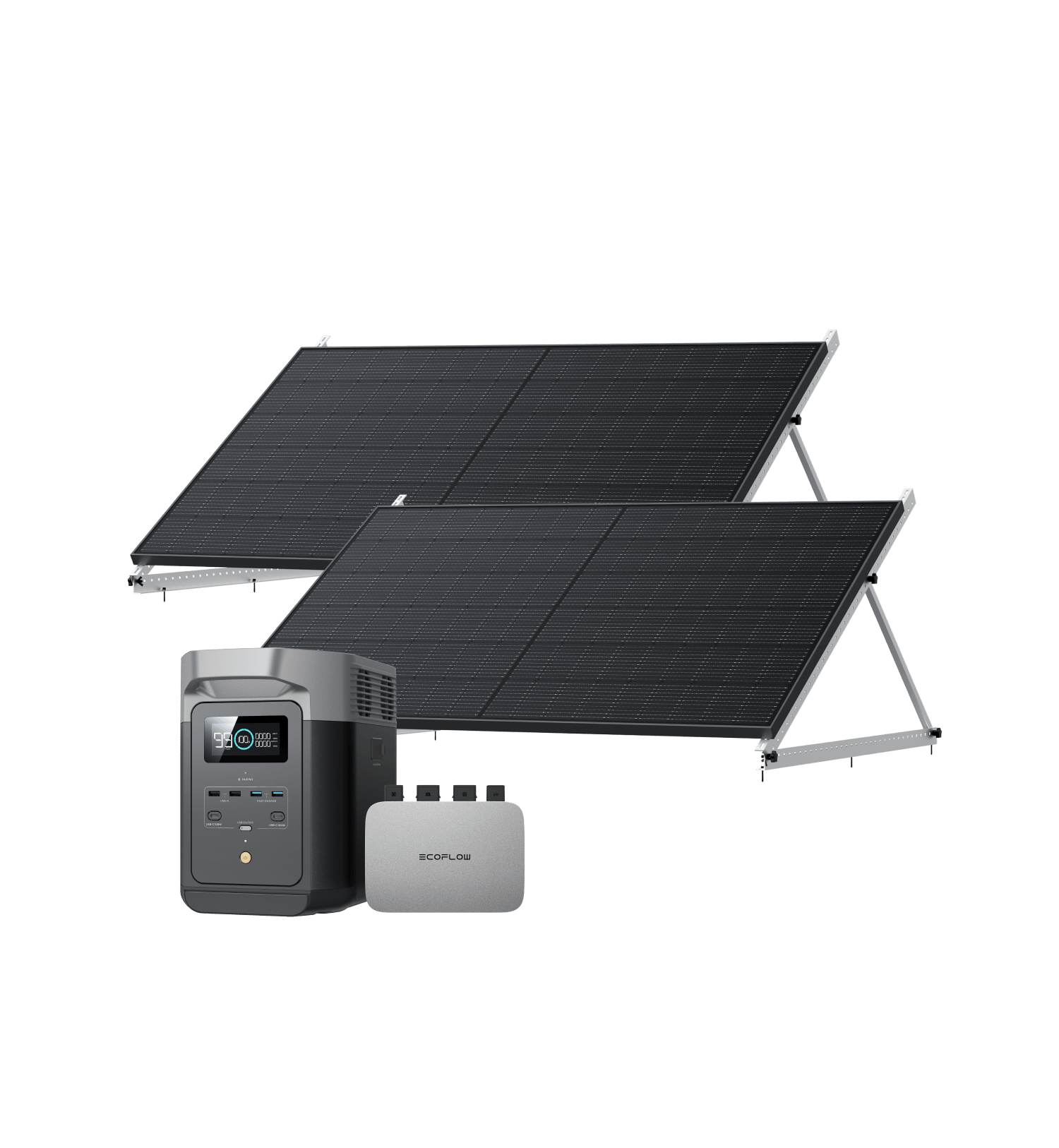 découvrez notre kit solaire 800w, la solution idéale pour profiter d'une énergie renouvelable et économique. parfait pour les campings, les petits foyers ou comme source d'énergie d'appoint, ce kit vous permettra de réduire votre facture d'électricité tout en préservant l'environnement. facile à installer et performant, passez à l'énergie solaire dès aujourd'hui !