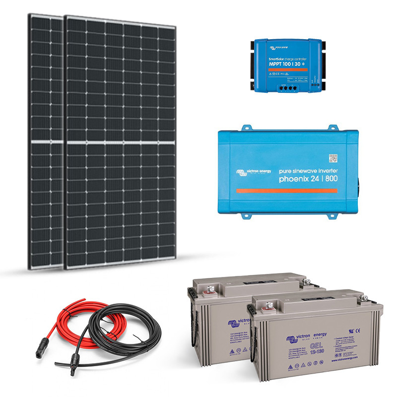 kit-solaire-camping-car-pas-cher-1 kit panneau solaire camping-car avec batterie pas cher