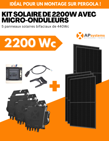 kit-solaire-pergola kit panneau solaire pour pergola