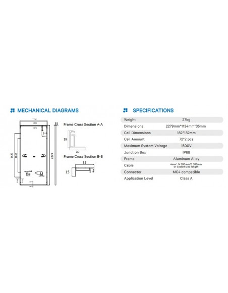 leapton-solar-500w-3 Découvrez leapton solar 500w ntype bifacial full black : la solution énergétique innovante