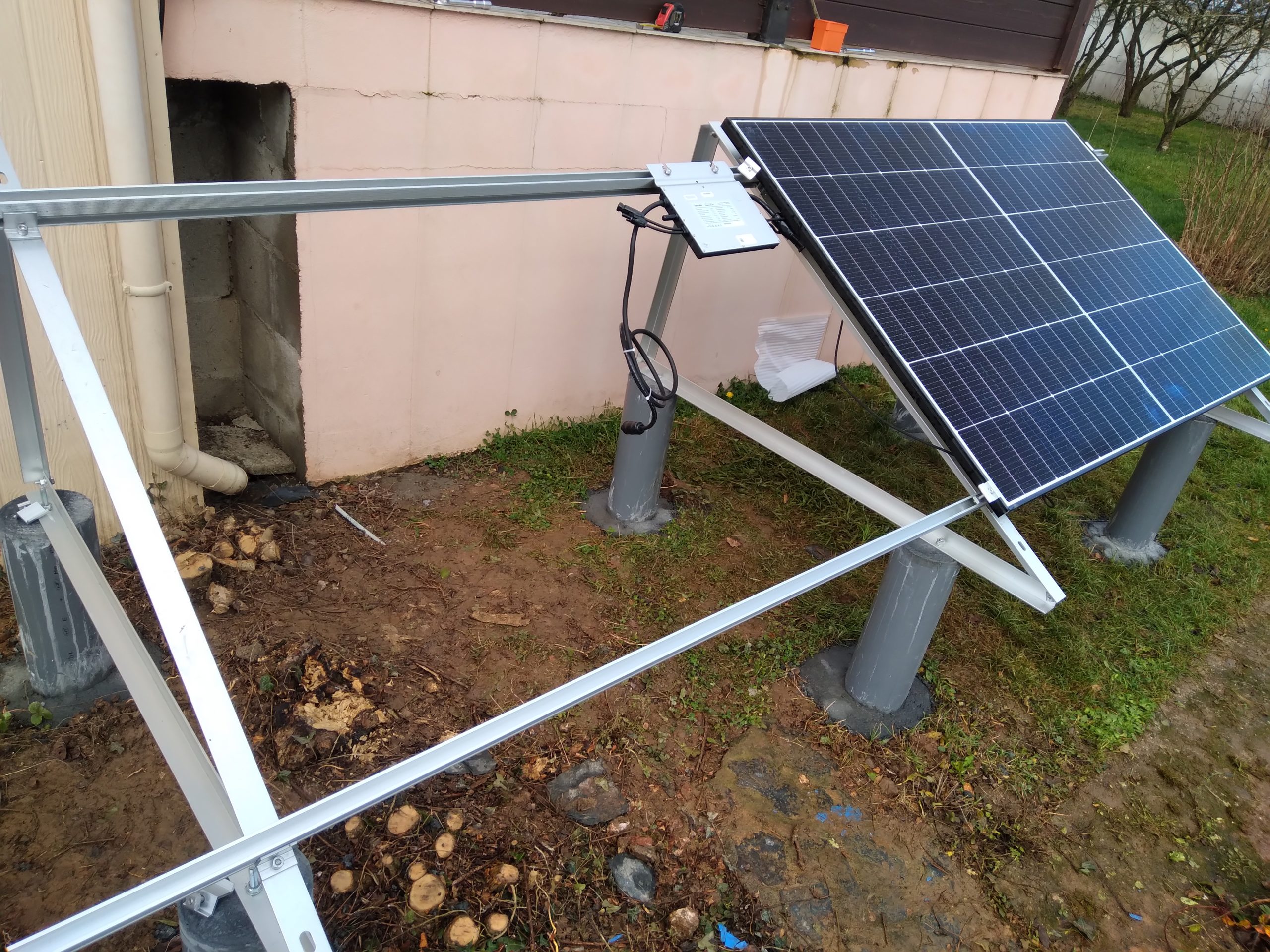 montage-panneau-solaire schéma montage panneau solaire