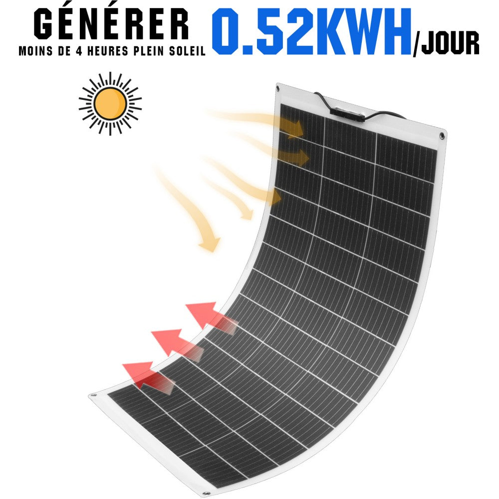 panneau-130w panneau solaire 130w