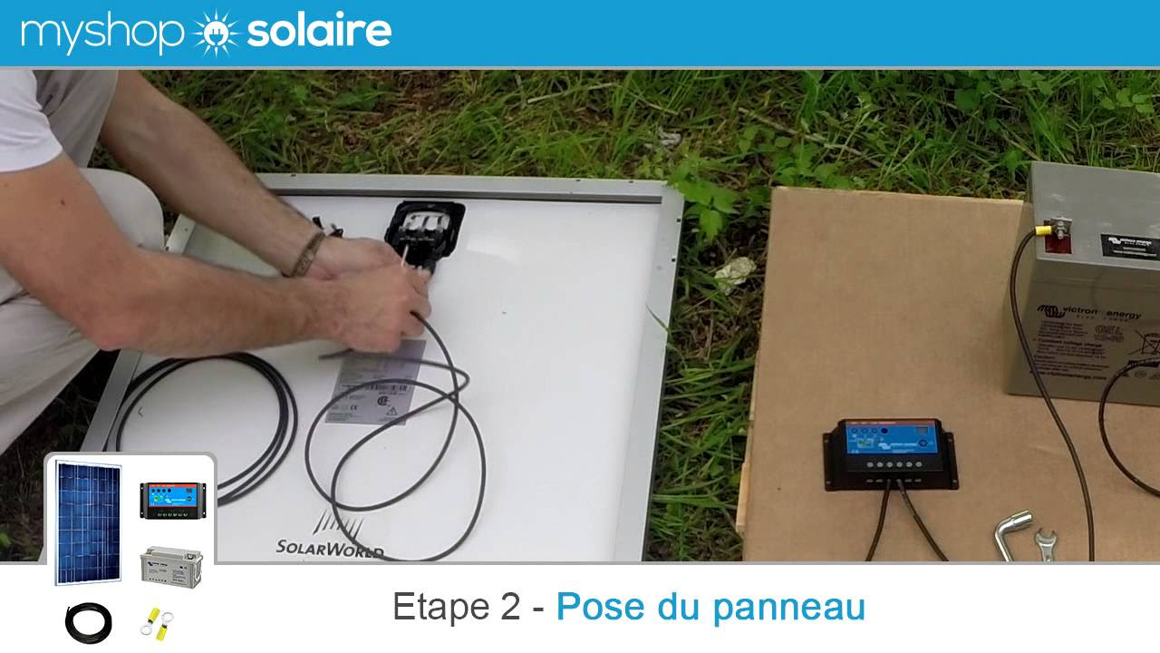 panneau-150w-12v-2 panneau solaire 150w 12v