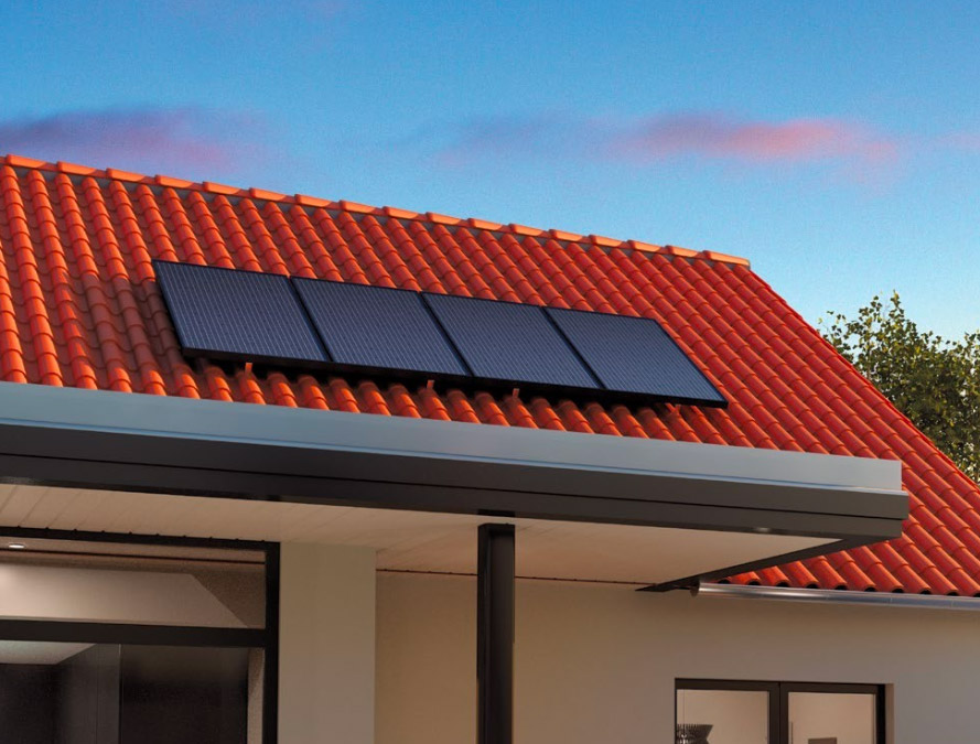 panneau-photovoltaique-rouge panneau photovoltaique rouge