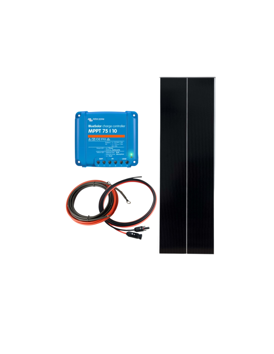 panneau-solaire-100w-camping-car-3 panneau solaire camping-car 100w