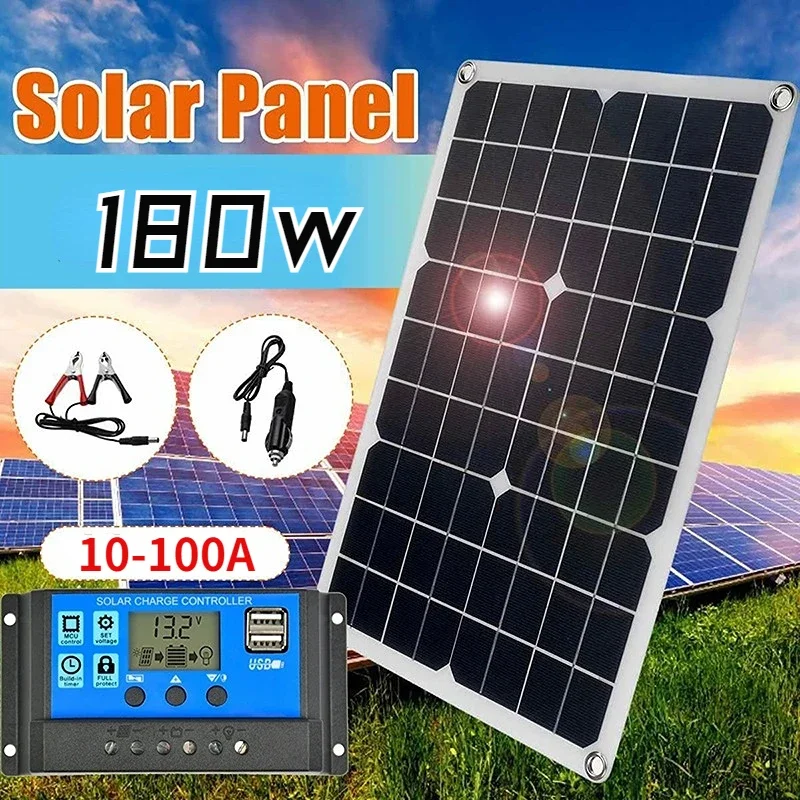 panneau-solaire-180w Découvrez le panneau solaire photovoltaïque 180w 12v monocristallin pour optimiser votre énergie