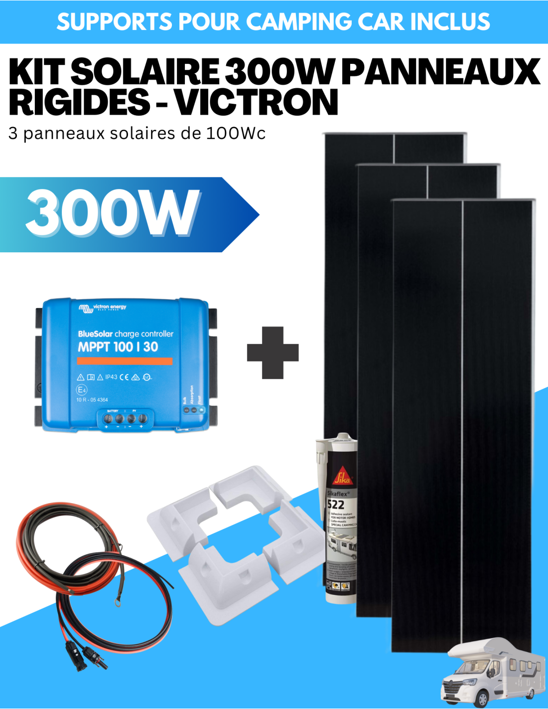 panneau-solaire-300w-48 panneau solaire 300 wc