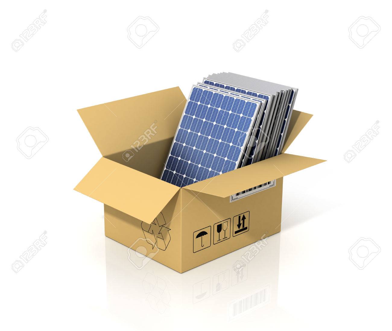 panneau-solaire-carton comment faire un panneau solaire en carton