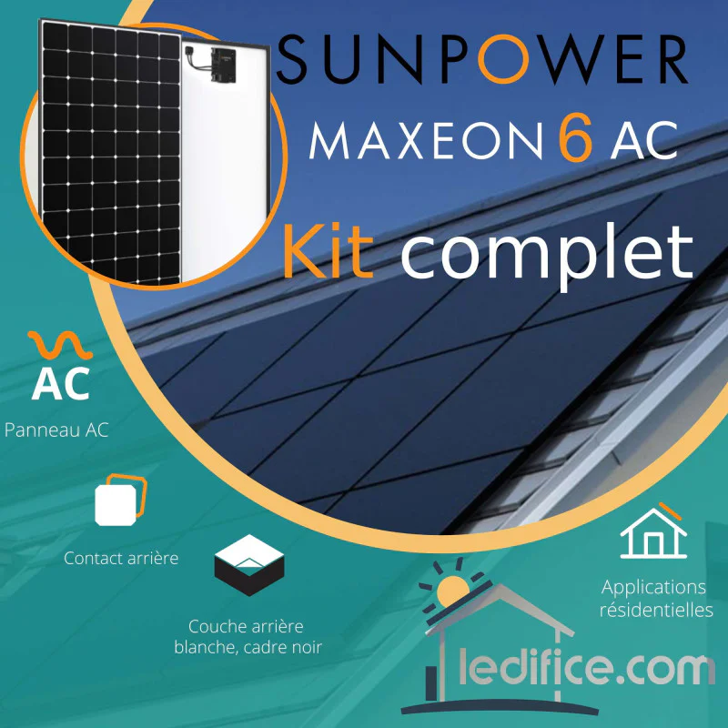 panneau-solaire-maxeon panneau solaire sunpower maxeon