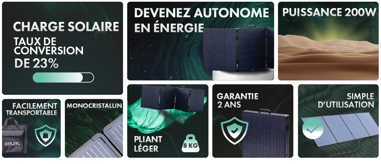 panneau-solaire-ravpower ravpower panneau solaire