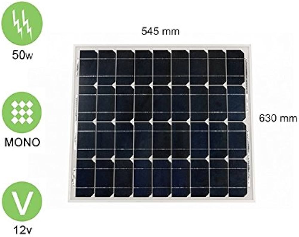 découvrez notre panneau solaire 50w, une solution écologique et efficace pour alimenter vos appareils électriques. idéal pour les petits projets, il se distingue par sa compacité et sa performance. profitez d'une énergie renouvelable et réduisez votre empreinte carbone dès aujourd'hui !