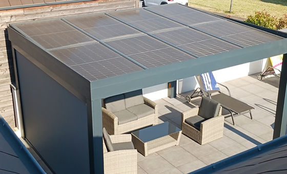 panneau-solaire-veranda panneau solaire pour veranda