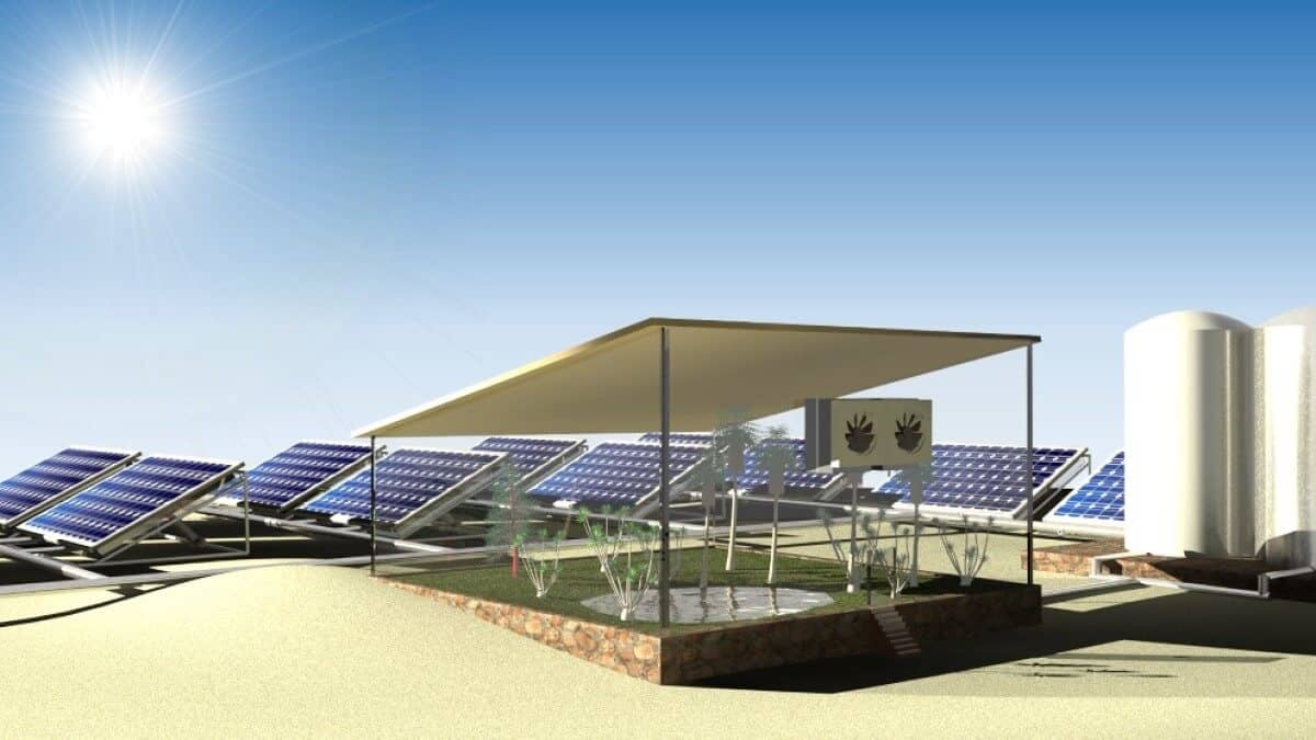 panneaux-solaires-orientables-desert Des panneaux solaires photovoltaïques orientables pour une efficacité maximale dans le désert