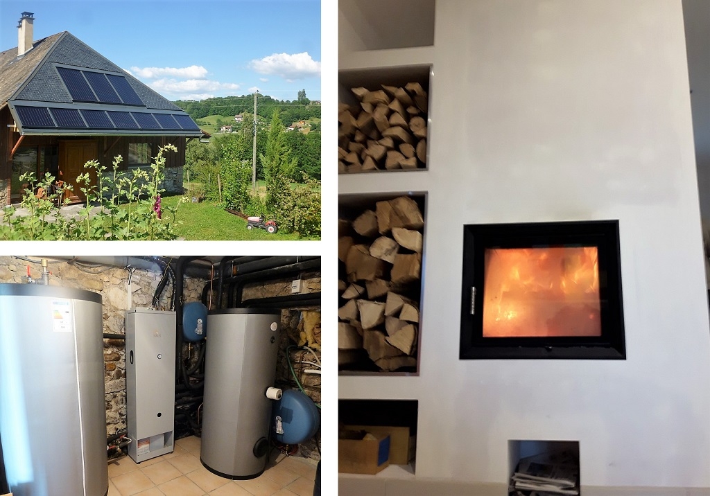 poele-solaire-1 poêle à granulé avec panneau solaire