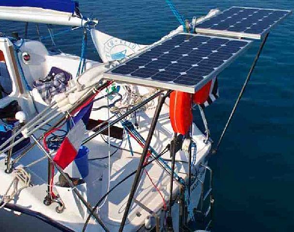 portique-solaire-bateau portique panneau solaire bateau