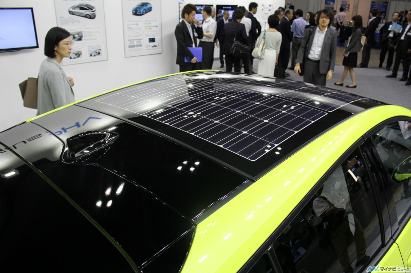 prius-solaire toyota prius panneau solaire