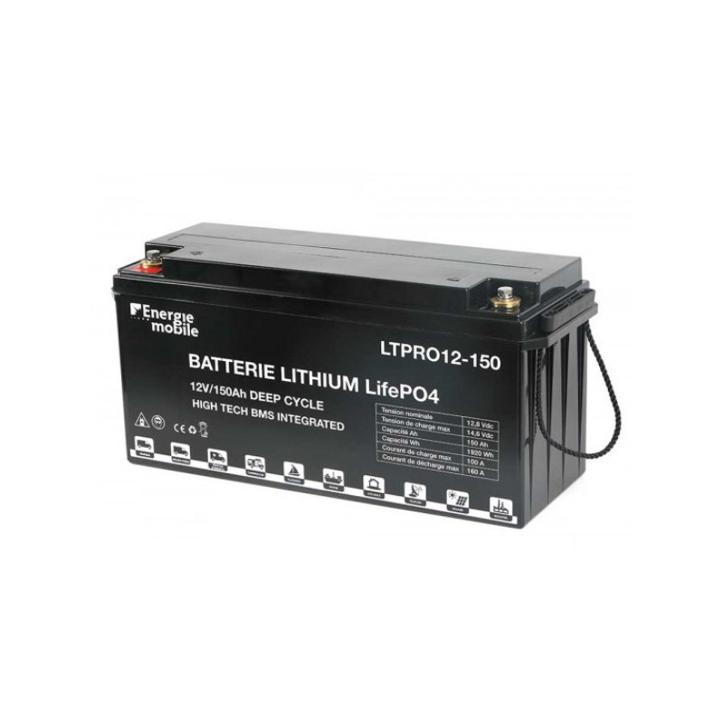 découvrez notre panneau solaire 12v 150ah, idéal pour vos besoins en énergie renouvelable. profitez d'une solution puissante et durable pour alimenter vos appareils en toute autonomie. parfait pour les camping-cars, bateaux ou applications hors réseau.