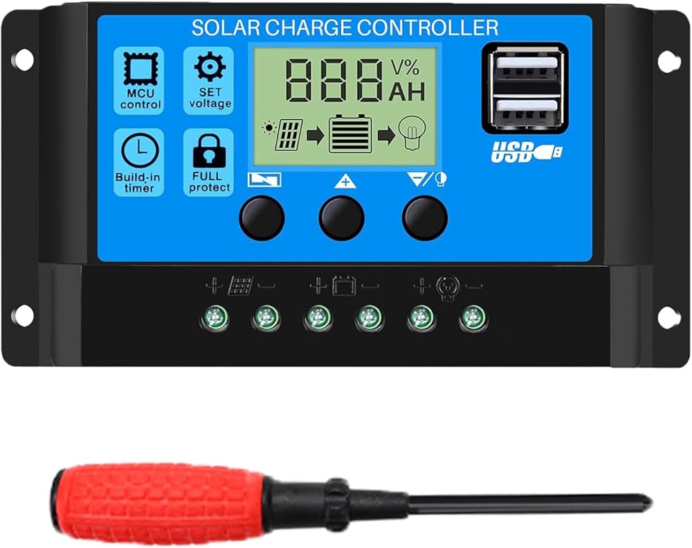 regulateur-solaire-21 régulateur panneaux solaires