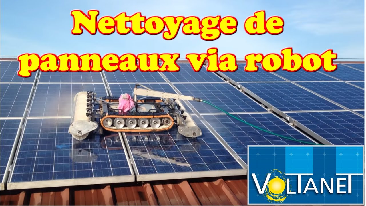 robot-panneaux-solaires robot nettoyage panneaux solaires