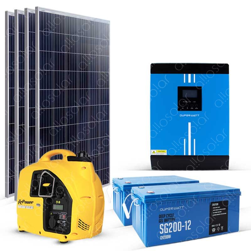 solaire-et-groupe-electrogene-1 coupler panneau solaire et groupe electrogene