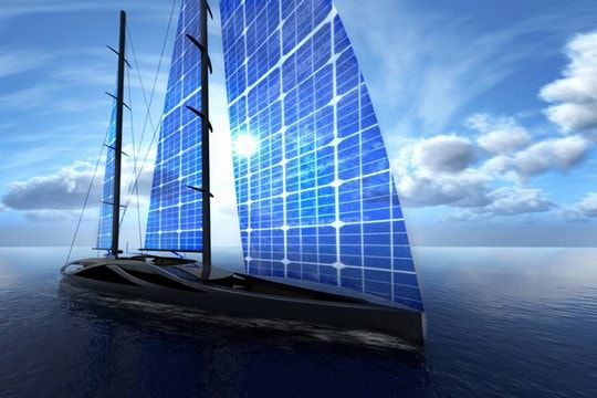 solaires-bateau panneaux solaires bateau