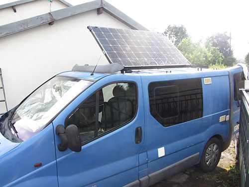 solaires-fourgon panneaux solaires fourgon aménagé