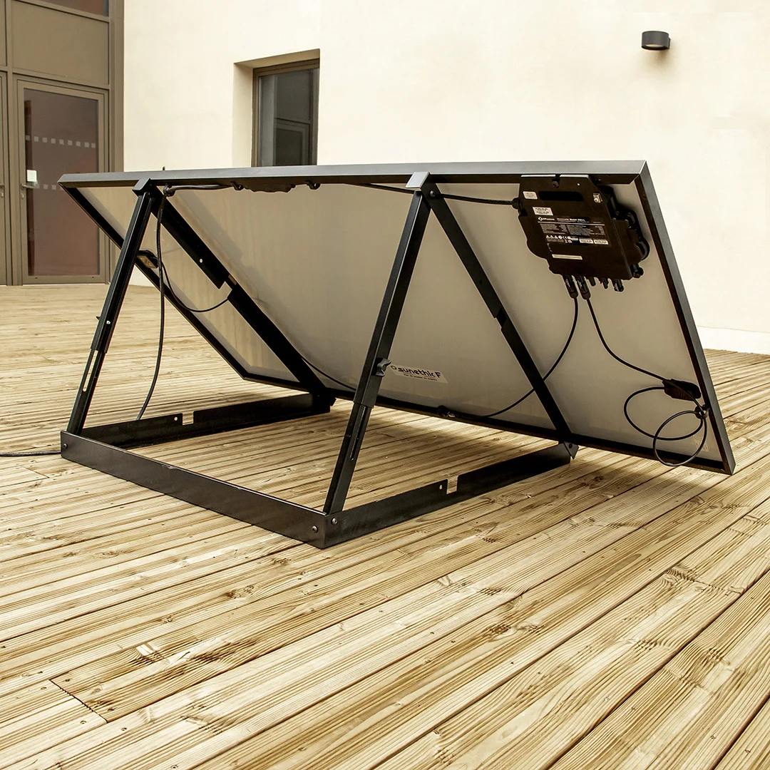 support-panneau-solaire-2 support sol panneau solaire