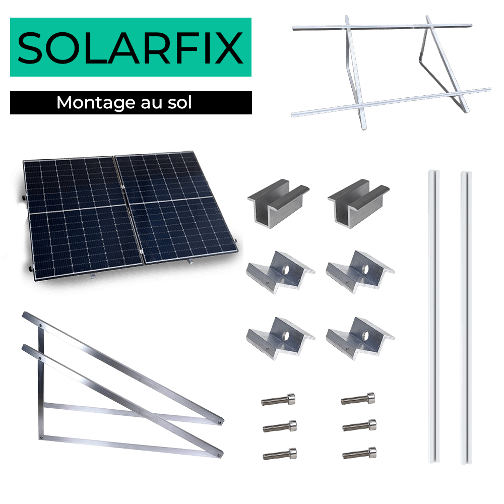 support-solaire support orientable pour panneau solaire