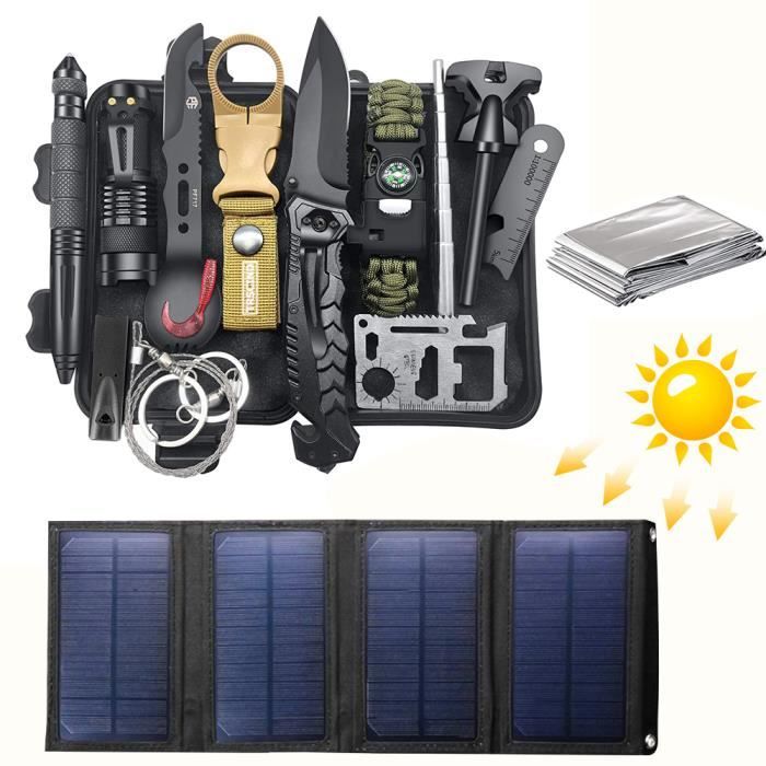 survie-solaire-1 panneau solaire survie