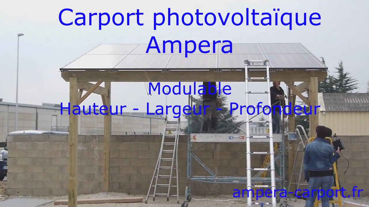 carport-photovoltaique-6 carport à panneaux photovoltaïques