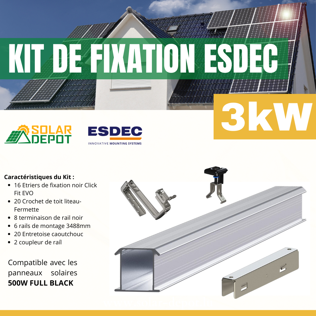 kit-photovoltaique-3-kw kit panneaux photovoltaïques 3 kw