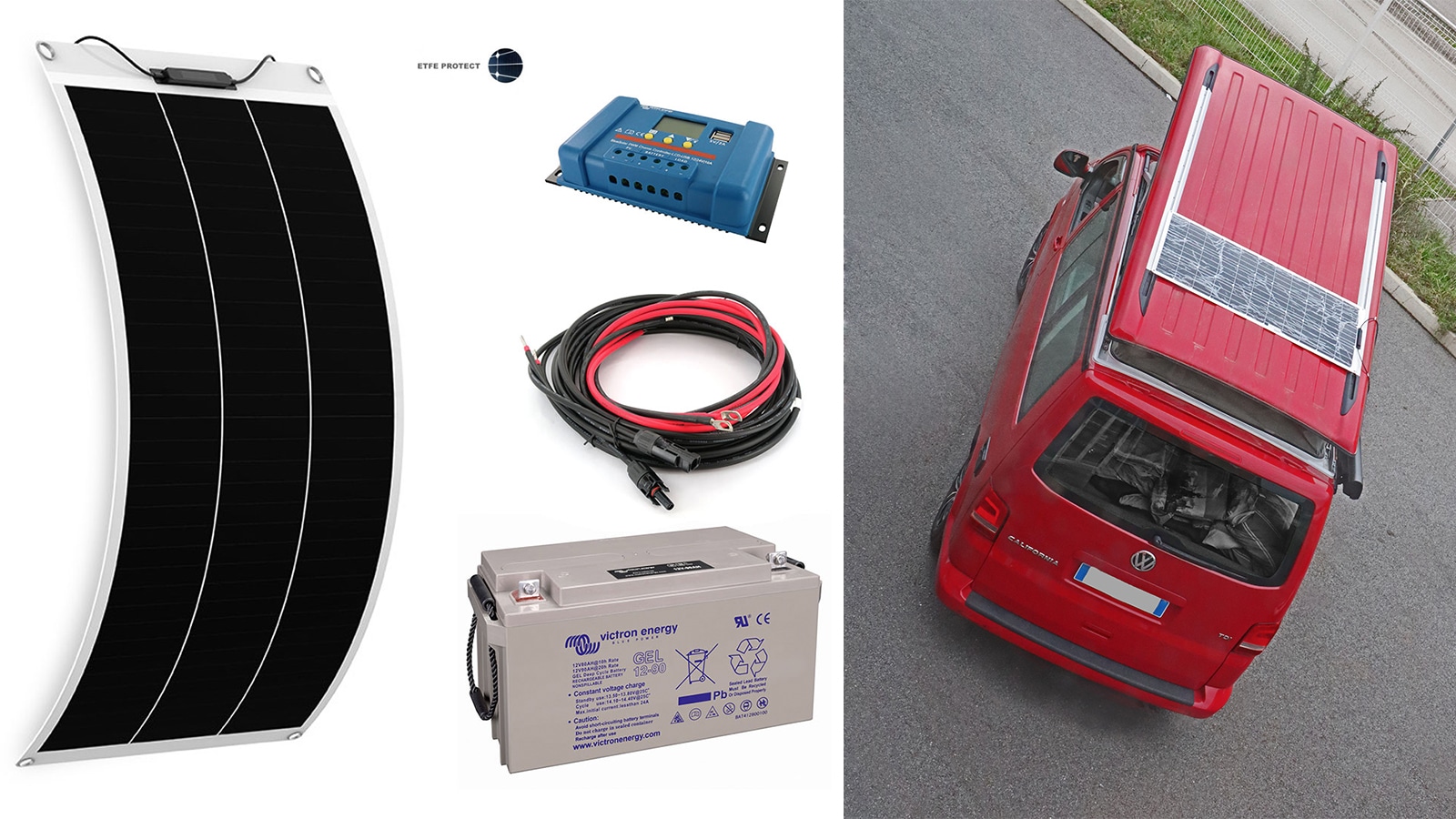 découvrez notre kit solaire pour van, conçu pour vous permettre de voyager en toute autonomie. profitez d'une énergie renouvelable et durable lors de vos aventures, tout en réduisant votre empreinte carbone. idéal pour les passionnés de camping et de road trips, notre kit comprend tout le nécessaire pour alimenter vos appareils et équipements. transformez votre van en espace de vie éco-responsable !