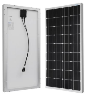 panneau-solaire-100w-2 panneau solaire monocristallin 100w