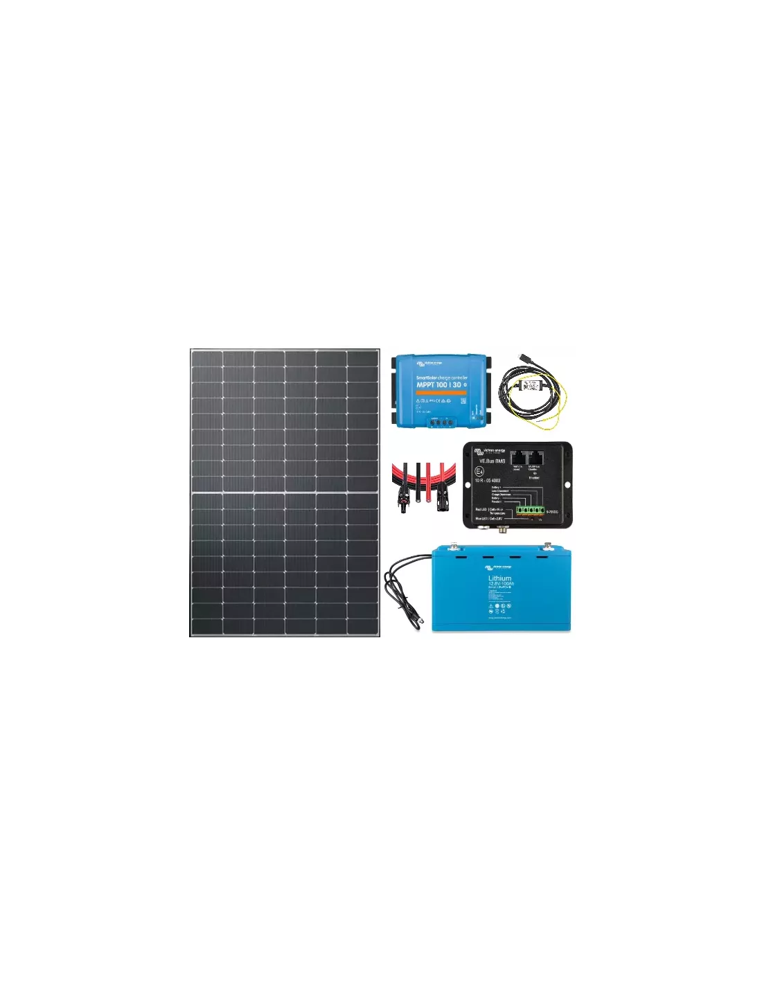 panneau-solaire-12v-100ah quel puissance panneau solaire pour recharger batterie 12v 100ah