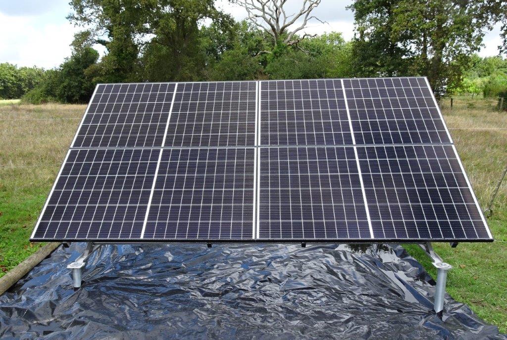 panneau-solaire-sol-5 installer panneau solaire au sol