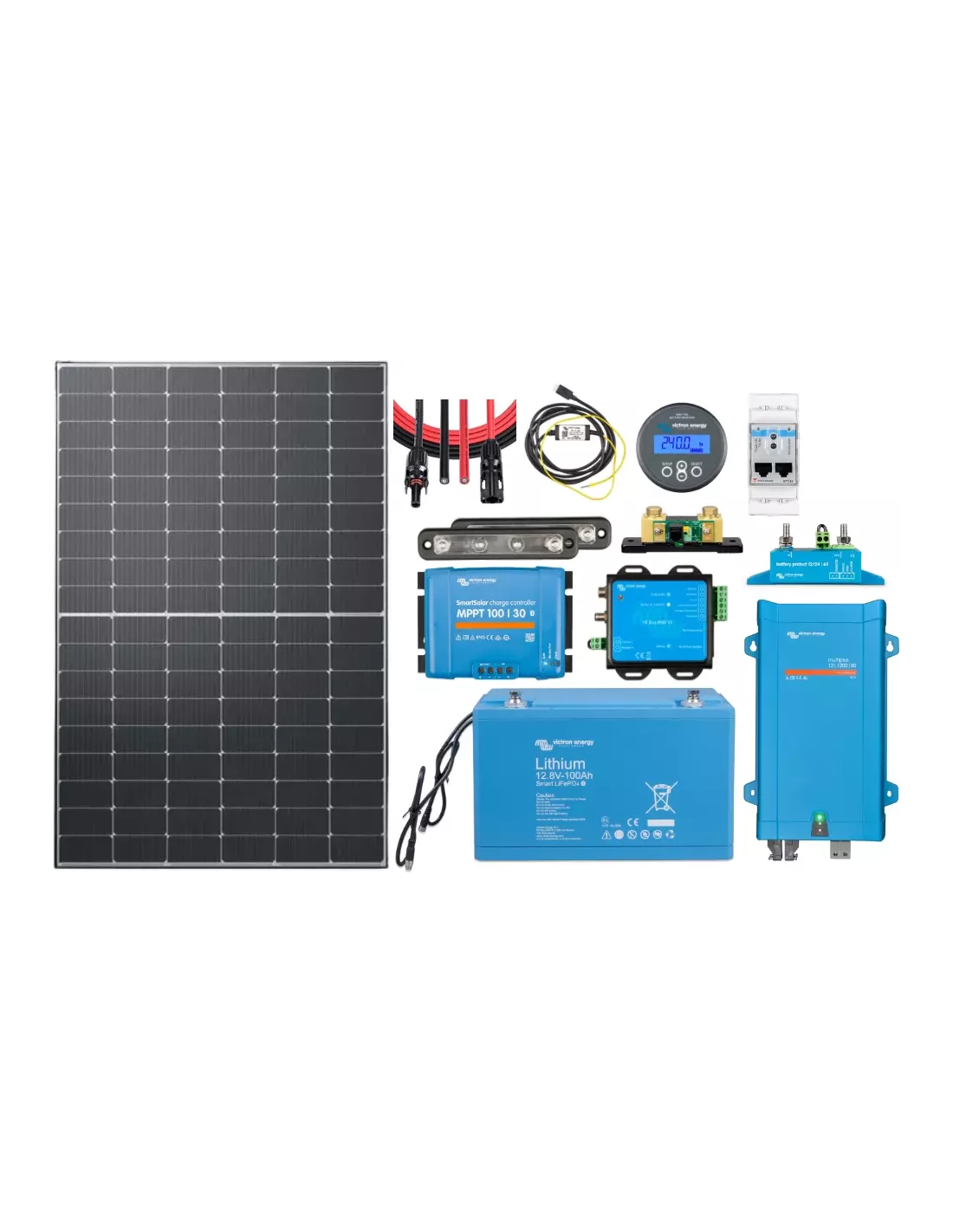 panneau-solaire-sur-batterie-1 comment brancher un panneau solaire sur batterie