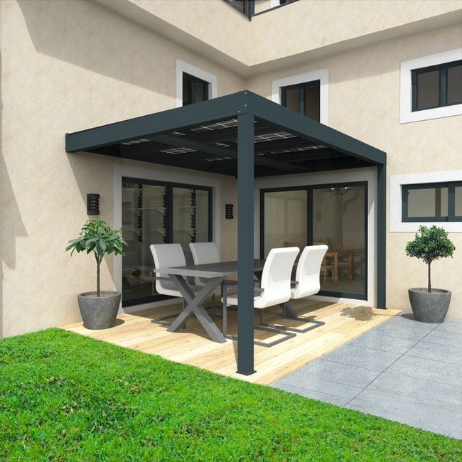 pergola-solaire-1 panneaux solaires pergola