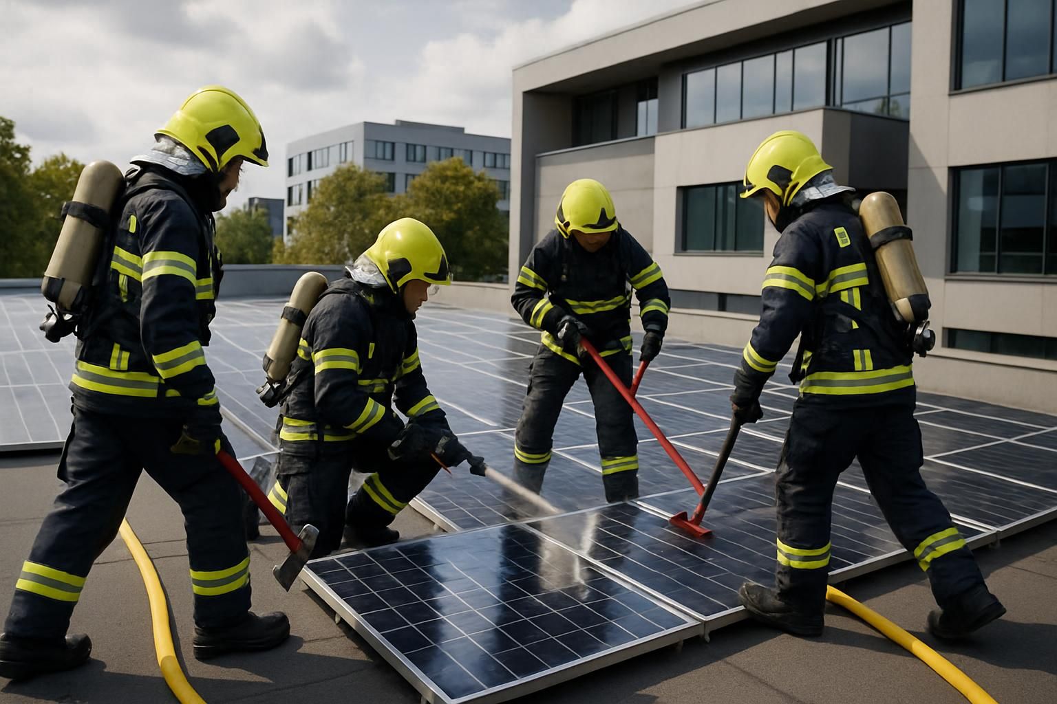 pompiers-et-securite-panneaux-solaires-1 Pompiers et panneaux solaires : gérer les nouveaux défis de sécurité